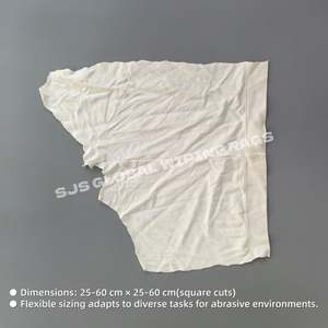 Trapos de Felpa Blancos Industriales de Algodón Puro: Solución Económica para Limpieza a Granel en Talleres Industriales - Product Image 3