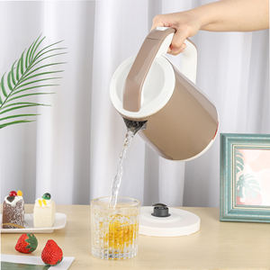 Bollitore Elettrico Doppio Senza Fili da 2,3L in Acciaio Inox con Controllo della Temperatura, Spegnimento Automatico e Protezione Contro il Surriscaldamento per Esterni e Hotel - Product Image 4