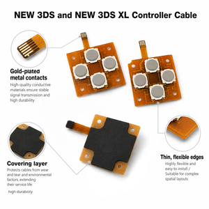 Câble flexible de remplacement pour clavier à boutons croisés et pavé directionnel pour <span class=keywords><strong>Nintendo</strong></span> New <span class=keywords><strong>3DS</strong></span> - Product Image 5