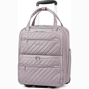 Free Sample Rolling Travel Luggage Bag with <b>Wheels</b> Lightweight Overnight Rolling Laptop Bag Trolley <b>Suitcase</b> - Product Image 5