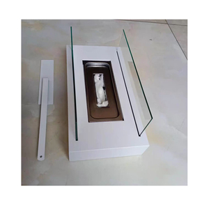 Tavolo pozzo del fuoco al coperto Mini caminetto in calcestruzzo da tavolo caminetto esterno in acciaio inox etanolo come <span class=keywords><strong>combustibile</strong></span> - Product Image 1