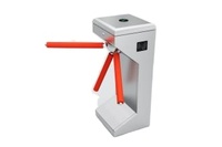 Tourniquet à trépied vertical AKT301 avec lecteur de carte, machine d'entrée à contrôle automatique