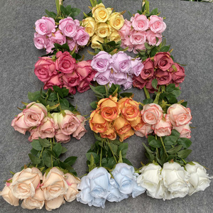 Rosas Artificiales Zixia Fairy de 240 mm, Flores Decorativas Realistas para Bodas y Decoración del Hogar - Product Image 2