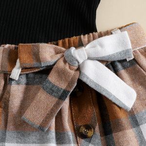 Ensemble d'été pour filles Yiwu Yiyuan Garment : T-shirt et jupe côtelés pour enfants de 1 à 5 ans – Collection Boutique Bébé Fille - Product Image 5