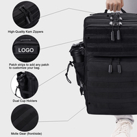 Sac à dos tactique de randonnée Trailpop, imperméable, pour le sport, les voyages d'affaires, 45L, avec compartiment à chaussures
