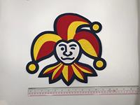 Patchs thermocollants Joker Clown Jester, broderie de cirque pour la décoration de vêtements