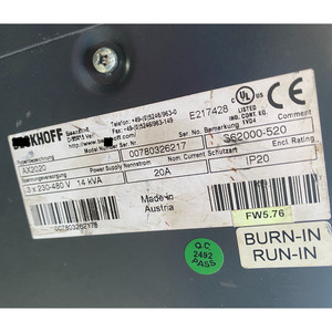 Unidad AX2020 S62000-520 Usada en Buen Estado AX2020 S62000-520 Unidad AX2020 S62000-520 AX2020 S62000-520 - Product Image 6