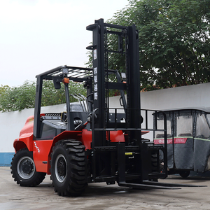 מכירה ישירה יצרן מחוץ לכביש דיזל מלגזה 3 טון 4 טון 5 טון הרים מלגזה בעירה פנימית ישירות המפעל - Product Image 1