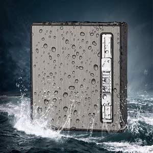 Wholesale Rechargeable Double Arc <b>Lighter</b> Waterproof Plastic Portable High Capacity 20 Pcs Cigarette Case Cigar <b>Lighter</b> - Product Image 2