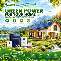 Système d'énergie solaire hybride 10 kW 12 kW pour usage domestique, produits de panneaux photovoltaïques