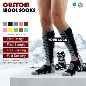 <span class=keywords><strong>Calcetines</strong></span> Deportivos de Invierno Personalizables de <span class=keywords><strong>Lana</strong></span> <span class=keywords><strong>Merino</strong></span>, <span class=keywords><strong>Calcetines</strong></span> Cálidos de Senderismo para Adultos para Actividades de Esquí al Aire Libre - Product Image 1