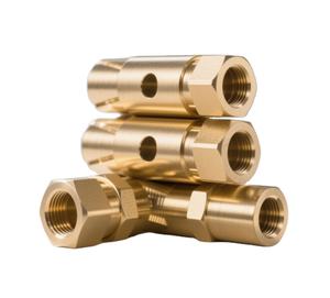 للبيع بالجملة خدمات التصنيع باستخدام الحاسب الآلي ثلاثية الأبعاد المخصصة تشمل أكمام نحاسية ملولبة نماذج أولية سريعة لطحن الأسلاك EDM - Product Image 1