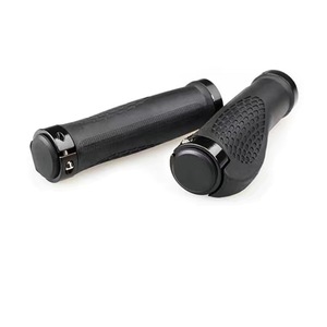 Puños para Manillar de Bicicleta de 22.2mm, de Goma con Bloqueo, Ergonómicos para Bicicleta de Montaña, con Anillo de Aluminio, en Negro, Azul, Rojo y Dorado - Product Image 2