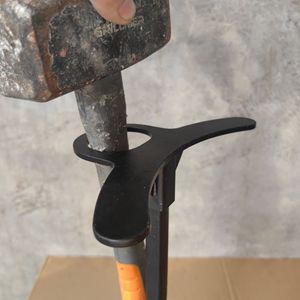Support de fendeur de bois en fonte avec base hexagonale pour fendre du bois de chauffage, utilisation extérieure - Product Image 2