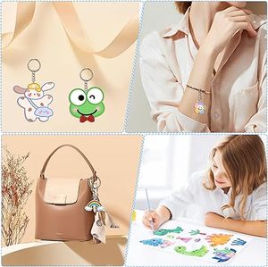 Nhiệt co lại tấm nhựa với 50 cái shrinky giấy cho trẻ em nghệ thuật và thủ công hoạt động, tự chế shrinky dinks, - Product Image 3