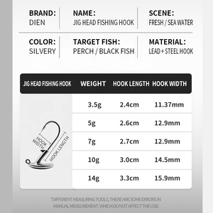 Palmer 3.5g 5g 7g 10g 14g têtes plombées en tungstène crappie articles populaires support de pêche synnex leurres <span class=keywords><strong>à</strong></span> <span class=keywords><strong>l</strong></span>'<span class=keywords><strong>envers</strong></span> en gros - Product Image 2