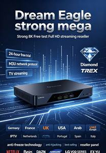 Plateforme de revendeur de streaming stable, liste de lecture M3U, essai gratuit de 24h, technologie anti-blocage, Dream Eagle Strong TREX Diamond EU Wholesale - Product Image 4