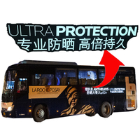 Pegatina Publicitaria de Alta Luminosidad para Autobuses, Pegatina EL para Coche, Vinilo Decorativo EL para Coche