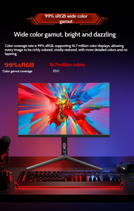 Moniteur d'ordinateur personnalisé en gros 27 pouces 240Hz 2K IPS rapide 1ms, faible lumière bleue, support ergonomique pour Gaming, Café et Entreprise PC - Product Image 4