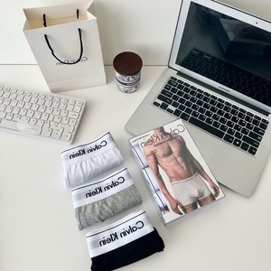 Boxer da <span class=keywords><strong>Uomo</strong></span> ODM Senza Cuciture a Vita Alta con Logo in Maglia, 100% Cotone Morbido Traspirante ed Elastico - Product Image 5