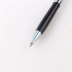 Top Quality Unique Black Metal Ball <b>Pen</b> With Custom Logo for Business Gift - Product Image 2