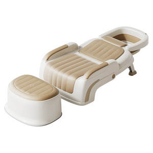 Shampoo <b>Chair</b> Foldable Portable Plastic Minimalist Design For Home Use Adult And Children - Product Image 5