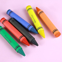 Crayons d'art non toxiques, crayons effaçables, crayons pour enfants, vente en gros