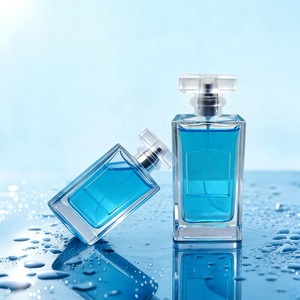 Perfume de Lujo para Mujer en Spray, 100 ml, Botella Rectangular de Vidrio, Aroma Floral, Fragancia Duradera, Envase Portátil y Ecológico - Product Image 4