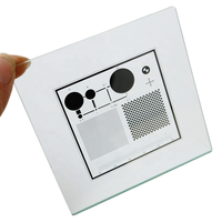 Yaopu Optics Chessboard+Point Calibration Plate 100x100mm High Precision Machine Vision Calibration Plate