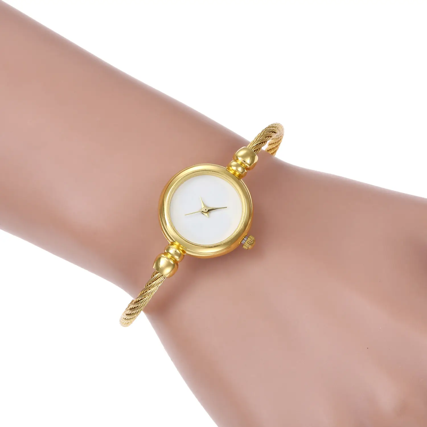 Relógio de quartzo com logotipo personalizado, relógio de quartzo com faixa de aço inoxidável 10 para homens, novidade de marca, venda direta da fábrica, preço baixo