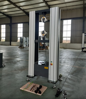 Machine d'essai universelle 10T 100kN pour le caoutchouc et le métal, équipement d'essai de traction, de compression et de flexion
