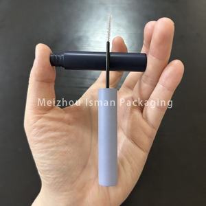 <span class=keywords><strong>ISMAN</strong></span> Nouveau style 5ML Flacon de sérum pour cils en spray fin mat avec logo personnalisé Tube rond givré vide pour mascara avec brosse - Product Image 5