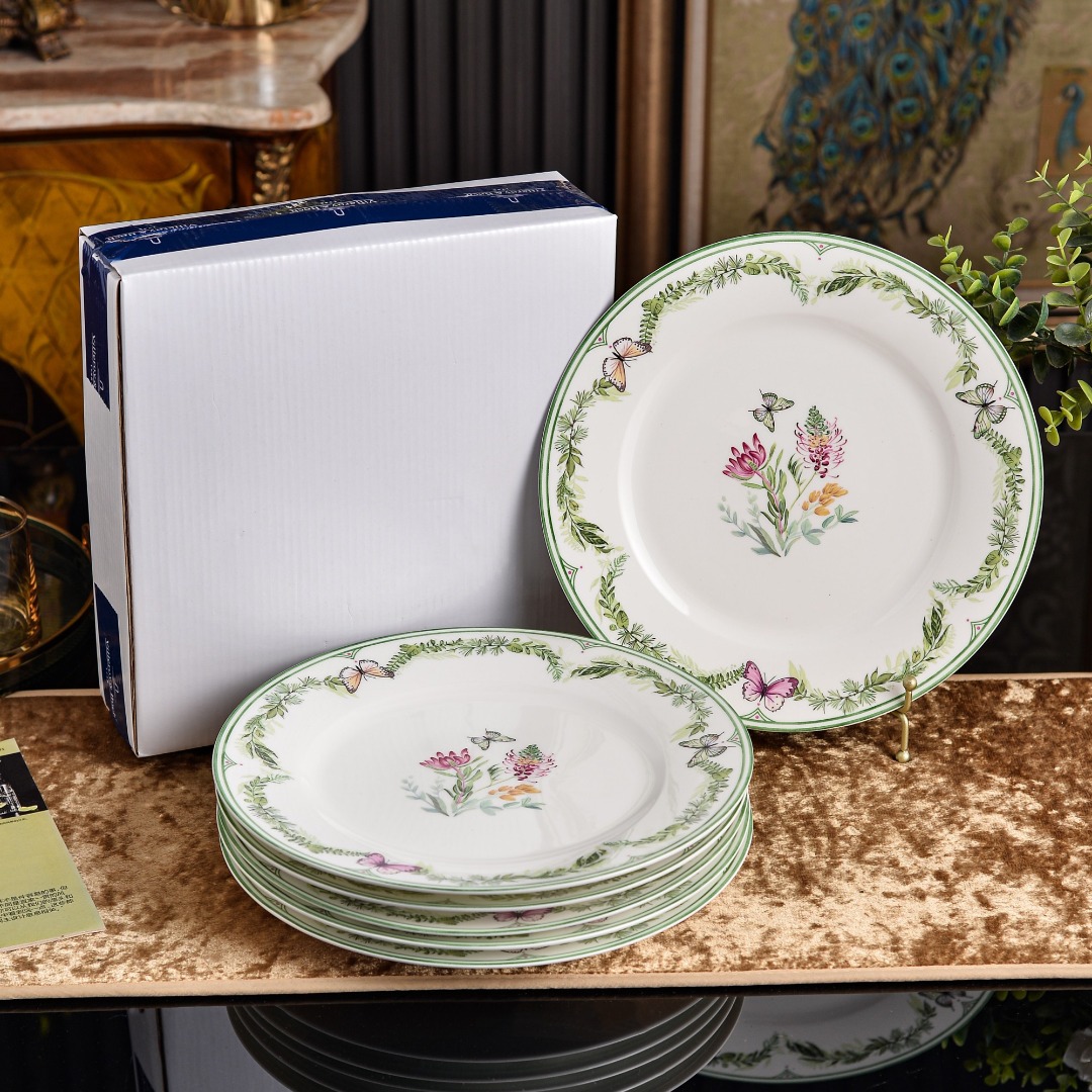 Assiette blanche 27cm * 6