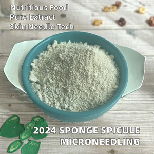 2024 New Batch Herbal Extract Microneedling Sponge Spicule Powder Diverse OEM Packings Bottle Drum Can Glass Container Mason Jar - Product Image 3