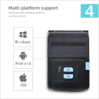 58mm Portable Imprimante Thermique Mobile avec USB et bluetooth interface (WH-M07)
