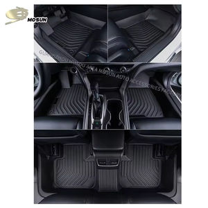 Doublure de <span class=keywords><strong>tapis</strong></span> de sol pour VOLKSWAGEN <span class=keywords><strong>AMAROK</strong></span> 2010-2023 Mosun nouveau <span class=keywords><strong>tapis</strong></span> de pied de voiture étanche à la poussière TPE TPV en <span class=keywords><strong>caoutchouc</strong></span> antidérapant - Product Image 3
