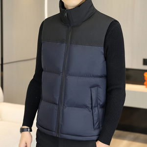 Chaleco Acolchado <span class=keywords><strong>para</strong></span> Hombre, Versátil, Térmico, Imbottito, Adaptable, Cálido, de Poliéster, <span class=keywords><strong>para</strong></span> Usar Dentro de <span class=keywords><strong>la</strong></span> Habitación - Product Image 3