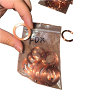 Étiquette faite sur commande de puce de bobine de la taille ISO11784/134.2 FDX-B de 785 Khz pour la gestion animale d'étiquette d'oreille