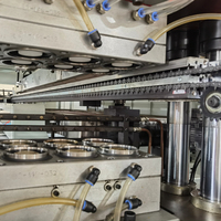 Sayeah Wegwerp Plastic Bekers Maken Machine Thermovormende Machine Doorzichtige Plastic Voedselcontainer Lade Doos Thermovormende Machine