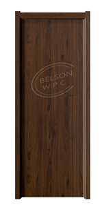 BelsonWPC Étanche Composite PVC Wpc <span class=keywords><strong>Porte</strong></span> Insonorisée et Design Intérieur pour Chambre Surface Finie Fourni par Huangshan - Product Image 2