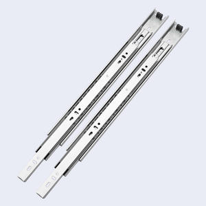 Фабричное производство 40 мм шариковый подшипник слайд холоднокатаная сталь 3 складных телескопических выдвижных ящиков - Product Image 1