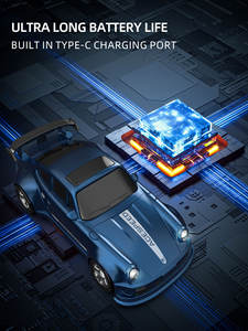 سيارة سباق صغيرة بجهاز تحكم عن بعد للانجراف 1/* 4WD بجهاز تحكم عن بعد إضاءة سيارة 15 طاولة معدنية ألعاب للأطفال هدية - Product Image 6