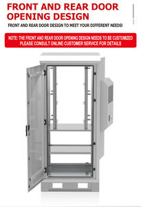 Armoire de serveur, stockage de <span class=keywords><strong>batterie</strong></span> de vélo électrique, métal, intérieur, acier inoxydable, boîtier IP55, fibre, armoire extérieure avec climatisation - Product Image 3