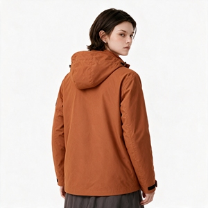 Veste de randonnée unisexe pour l'extérieur avec doublure en graphène, capuche fixe, fermetures éclair imperméables, poignets et ourlet ajustables, 13 couleurs - Product Image 4