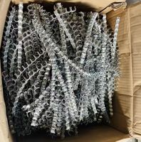 Máquina para fabricar clips de alambre de púas tipo concertina / Máquina para clips de alambre de púas adecuada para cercas de fronteras y cárceles