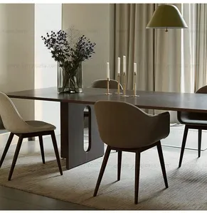 Оптовая продажа с фабрики, мебель для столовой, твердый стол, обеденный стол полностью из дуба, 007