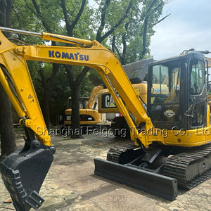 Б/у мини-экскаватор Komatsu PC50MR-2, 5 тонн, оригинал из Японии, с нулевым выносом задней части, компактный экскаватор PC50 5T, малый экскаватор для сада - Product Image 3