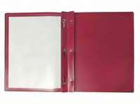 Porte-documents A4 transparent en PP imperméable avec logo personnalisé pour rapports, présentations, fournitures scolaires et produits de classement