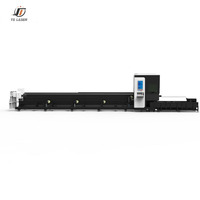 Máquina de Corte de Tubos por Láser de Fibra CNC de 12 Metros y 12KW con Funciones de Biselado y Alimentación Semiautomática