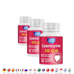 OEM/ODM Capsules voor volwassenen met CoQ10 & biologisch Reishi-extract bevorderen de spijsvertering & de gezondheid van het hart, ondersteunen de immuunkracht, 60 capsules - Product Image 3